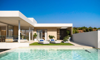 Last villa! Energy efficient new build villa for sale with sea views just outside the centre of Estepona 64789 
