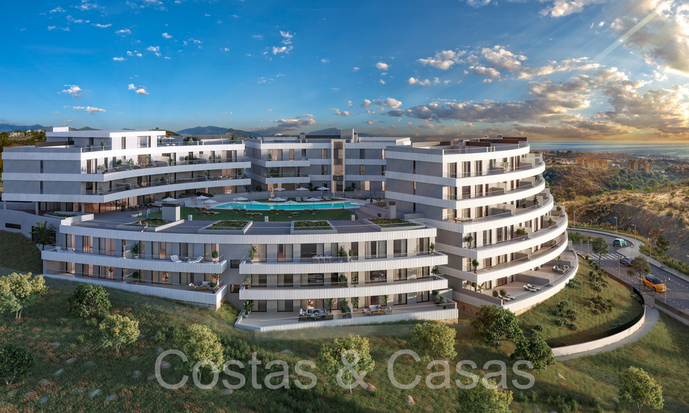 Innovative new build apartments for sale on the New Golden Mile between Marbella and Estepona 64807