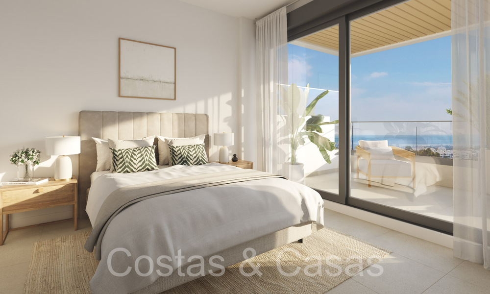 Innovative new build apartments for sale on the New Golden Mile between Marbella and Estepona 64811