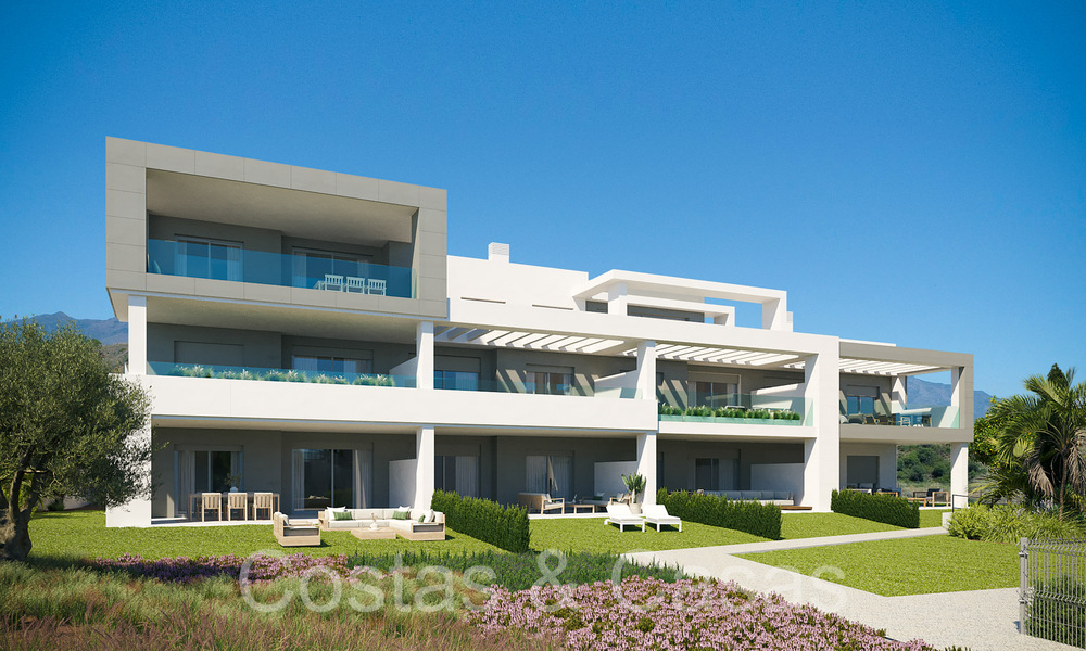 Ecological new-build apartments for sale on the New Golden Mile between Marbella and Estepona 64871