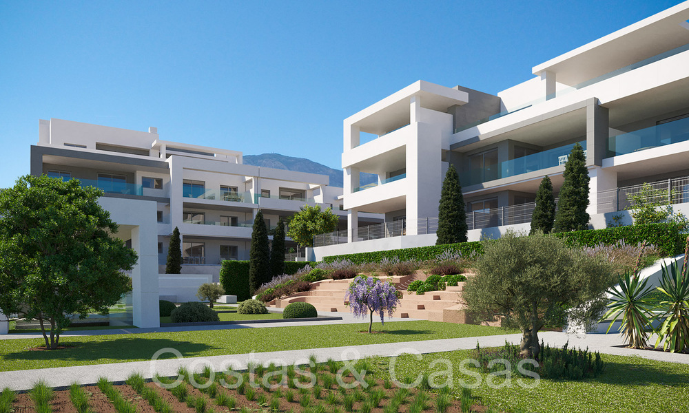 Ecological new-build apartments for sale on the New Golden Mile between Marbella and Estepona 64872