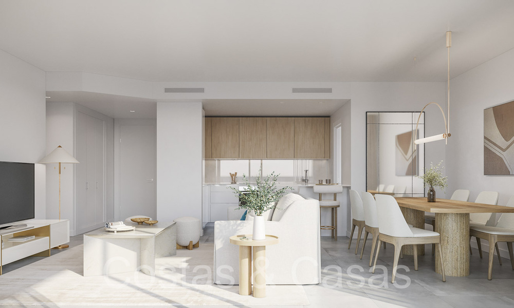 Ecological new-build apartments for sale on the New Golden Mile between Marbella and Estepona 64876
