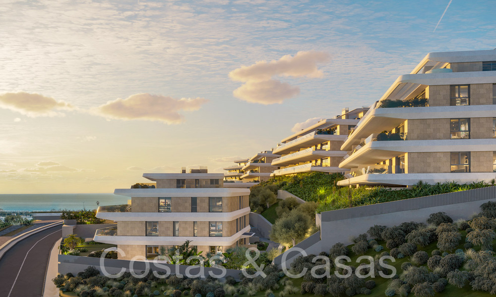 Exclusive new construction project of apartments for sale on the New Golden Mile between Marbella and Estepona 64887