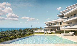 Exclusive new construction project of apartments for sale on the New Golden Mile between Marbella and Estepona 64888 
