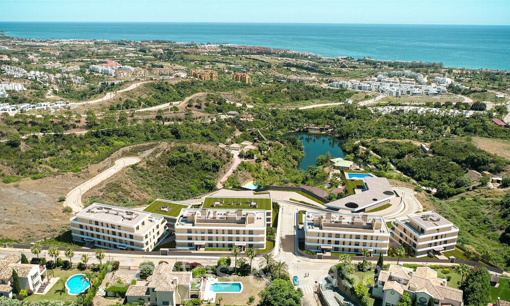 Exclusive new construction project of apartments for sale on the New Golden Mile between Marbella and Estepona 64891