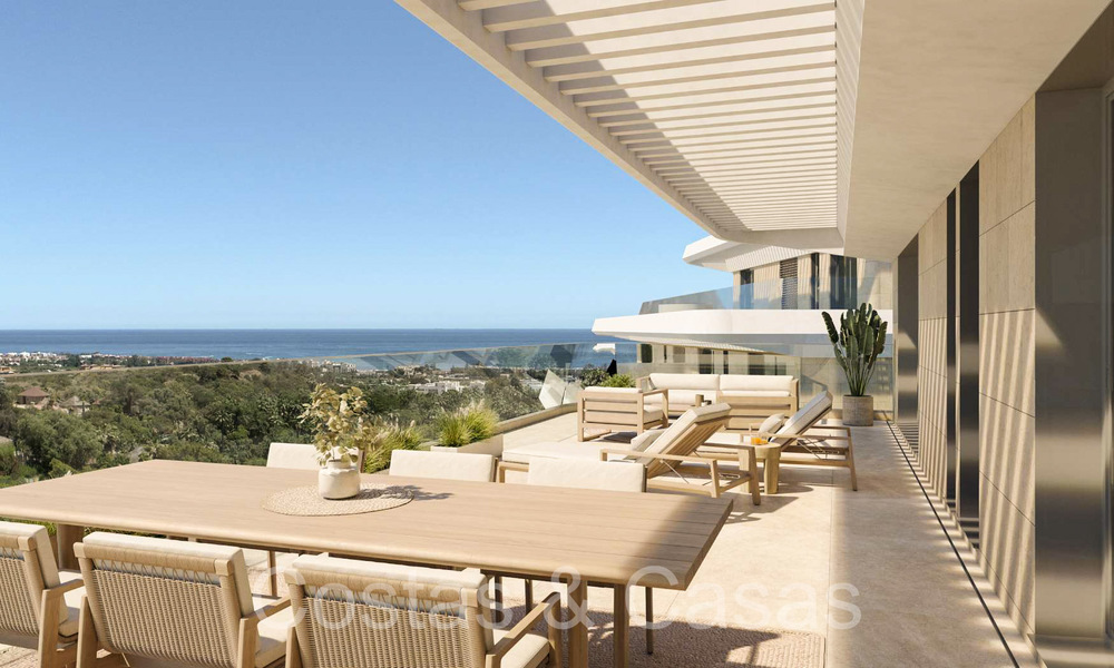 Exclusive new construction project of apartments for sale on the New Golden Mile between Marbella and Estepona 64894