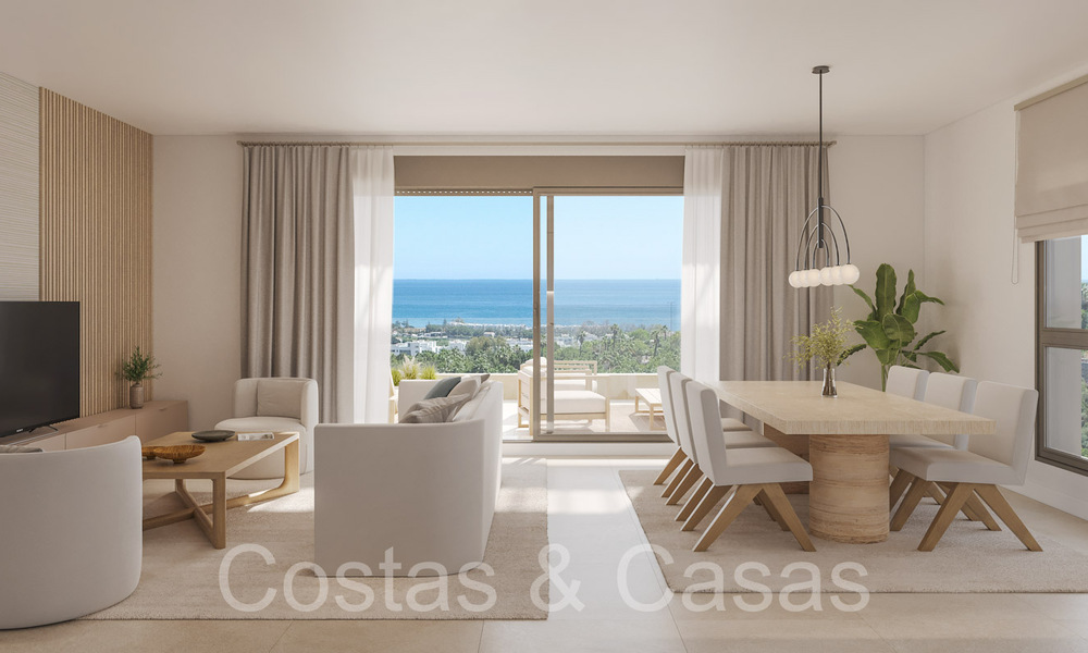 Exclusive new construction project of apartments for sale on the New Golden Mile between Marbella and Estepona 64895