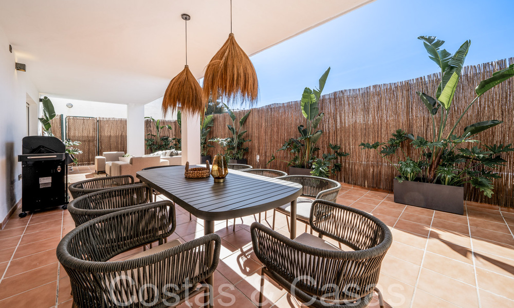 Stylish renovated apartment for sale in gated community in Nueva Andalucia, Marbella 65419