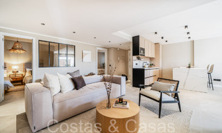 Stylish renovated apartment for sale in gated community in Nueva Andalucia, Marbella 65421 