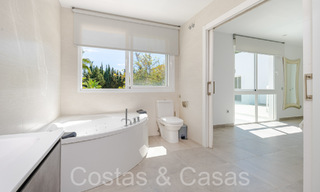 Ready to move in, modern luxury villa for sale surrounded by golf courses in Nueva Andalucia, Marbella 65525 