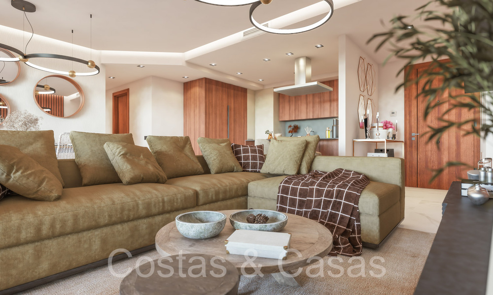 Modern new build apartments for sale a stone's throw from the centre and the beach in San Pedro Playa, Marbella 64902