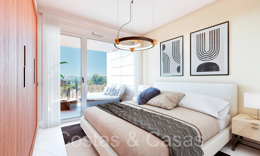 Modern new build apartments for sale a stone's throw from the centre and the beach in San Pedro Playa, Marbella 64906