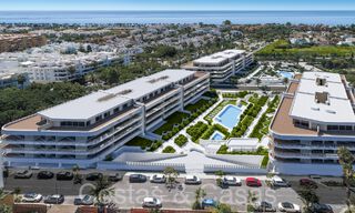 Modern new build apartments for sale a stone's throw from the centre and the beach in San Pedro Playa, Marbella 64910 