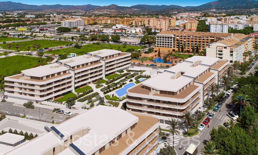 Modern new build apartments for sale a stone's throw from the centre and the beach in San Pedro Playa, Marbella 64914