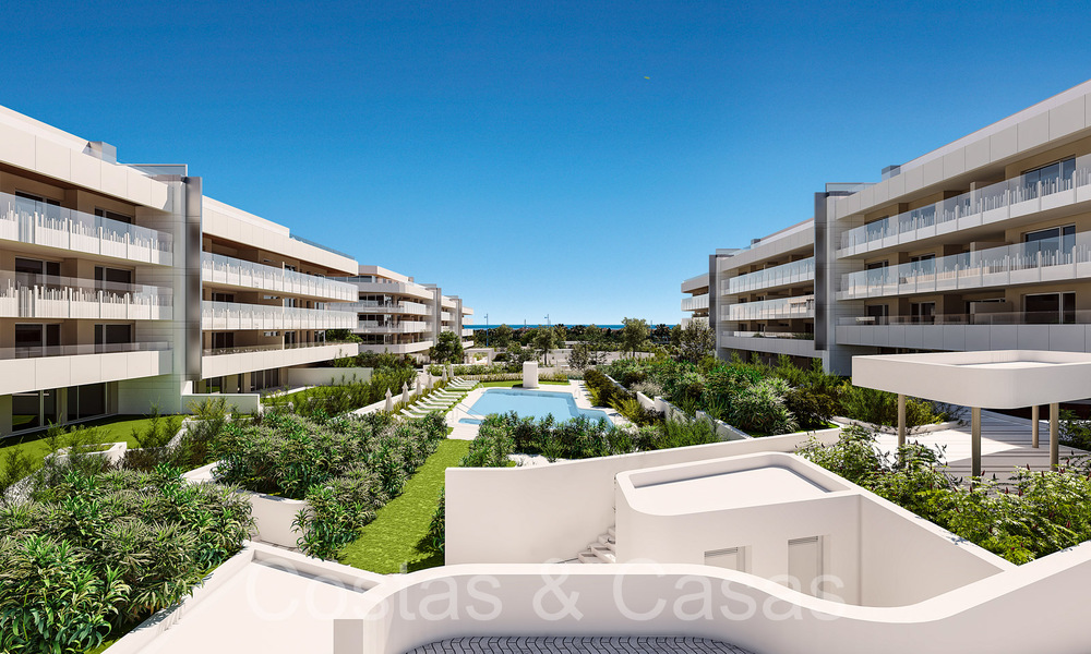 Modern new build apartments for sale a stone's throw from the centre and the beach in San Pedro Playa, Marbella 64915