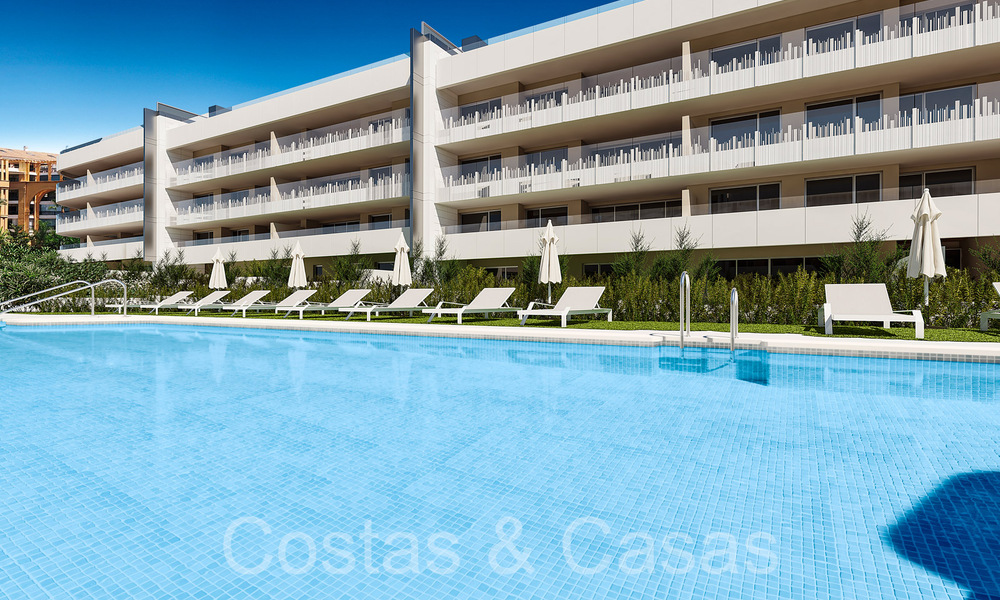 Modern new build apartments for sale a stone's throw from the centre and the beach in San Pedro Playa, Marbella 64916
