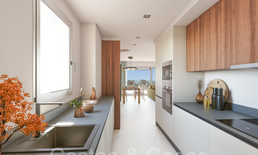 Modern new build apartments for sale a stone's throw from the centre and the beach in San Pedro Playa, Marbella 64921