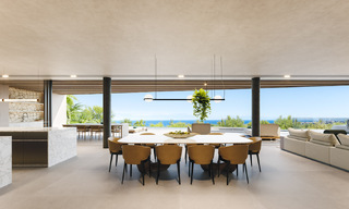 Building plot + prestigious villa project for sale first line golf course in Nueva Andalucia, Marbella 64972 