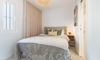 Recently renovated townhouse in a gated complex for sale, adjacent to the golf course in Nueva Andalucia, Marbella 65219 