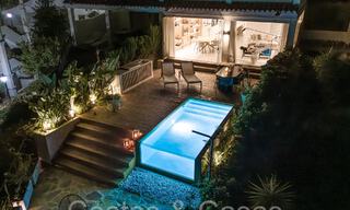 Luxurious apartment for sale with inviting terrace, private pool and sea views in Nueva Andalucia, Marbella 65201 
