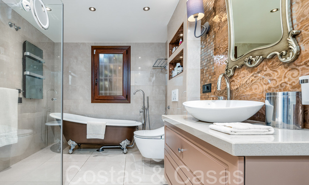 Spacious, contemporary luxury villa for sale in a popular residential area in Nueva Andalucia, Marbella 65030