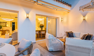 Luxuriously renovated terraced house for sale with spacious terrace and views of the golf course in La Quinta golf resort, Benahavis - Marbella 64659 