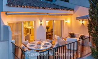 Luxuriously renovated terraced house for sale with spacious terrace and views of the golf course in La Quinta golf resort, Benahavis - Marbella 64663 