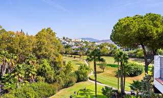 Luxuriously renovated terraced house for sale with spacious terrace and views of the golf course in La Quinta golf resort, Benahavis - Marbella 64672 
