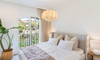 Luxuriously renovated terraced house for sale with spacious terrace and views of the golf course in La Quinta golf resort, Benahavis - Marbella 64673 