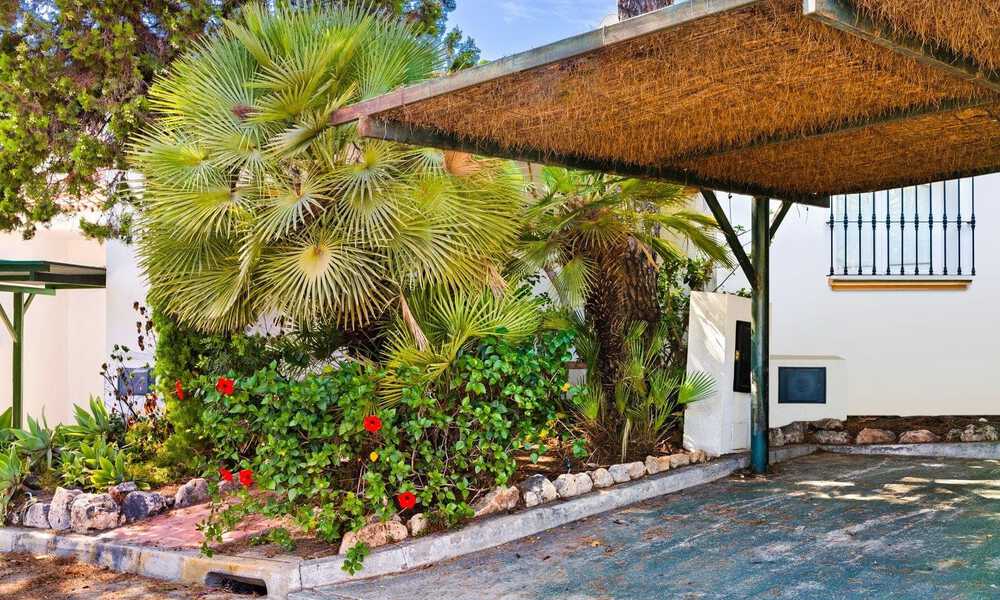 Luxuriously renovated terraced house for sale with spacious terrace and views of the golf course in La Quinta golf resort, Benahavis - Marbella 64679