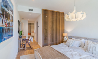 Luxuriously renovated terraced house for sale with spacious terrace and views of the golf course in La Quinta golf resort, Benahavis - Marbella 64686 