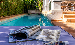 Parkside, traditional Spanish luxury villa for sale within walking distance of the beach in the centre of Marbella 65435 