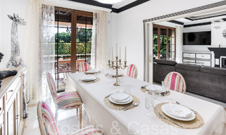 Parkside, traditional Spanish luxury villa for sale within walking distance of the beach in the centre of Marbella 65438 