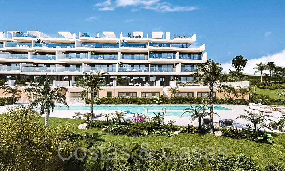 New, contemporary luxury apartments with sea views for sale in Manilva, Costa del Sol 65079