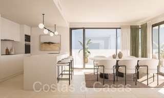 New, contemporary luxury apartments with sea views for sale in Manilva, Costa del Sol 65081 