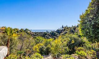 Rustic villa for sale on a spacious plot on the New Golden Mile between Marbella and Estepona 65630 