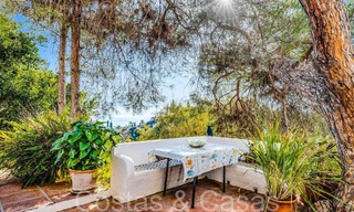 Rustic villa for sale on a spacious plot on the New Golden Mile between Marbella and Estepona 65637 