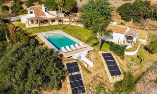 Andalusian luxury estate with guesthouse and sublime sea views for sale in the hills of Estepona 65113 