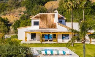 Andalusian luxury estate with guesthouse and sublime sea views for sale in the hills of Estepona 65120 