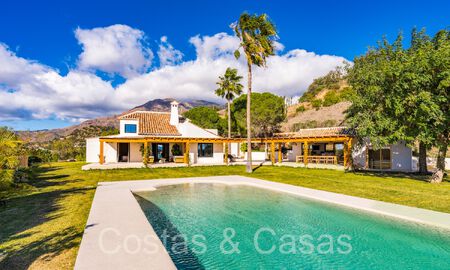 Andalusian luxury estate with guesthouse and sublime sea views for sale in the hills of Estepona 65129