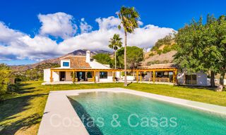 Andalusian luxury estate with guesthouse and sublime sea views for sale in the hills of Estepona 65129 