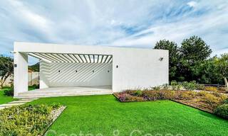 Ready to move in, single storey, minimalistic style, luxury villa for sale in a secure urbanization of Marbella - Benahavis 65476 