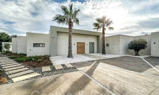 Ready to move in, single storey, minimalistic style, luxury villa for sale in a secure urbanization of Marbella - Benahavis 65486 