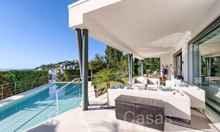 Modernist luxury villa for sale in a gated urbanization in La Quinta, Marbella - Benahavis 65701 