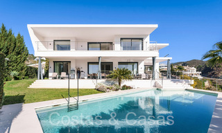 Modernist luxury villa for sale in a gated urbanization in La Quinta, Marbella - Benahavis 65706 