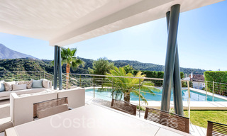 Modernist luxury villa for sale in a gated urbanization in La Quinta, Marbella - Benahavis 65708 