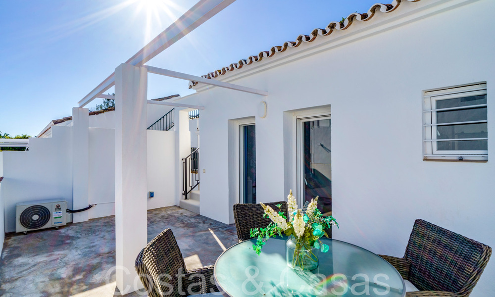 Modern renovated townhouse for sale on the New Golden Mile between Marbella and Estepona 65743