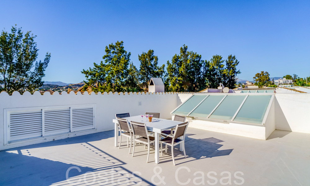 Modern renovated townhouse for sale on the New Golden Mile between Marbella and Estepona 65745