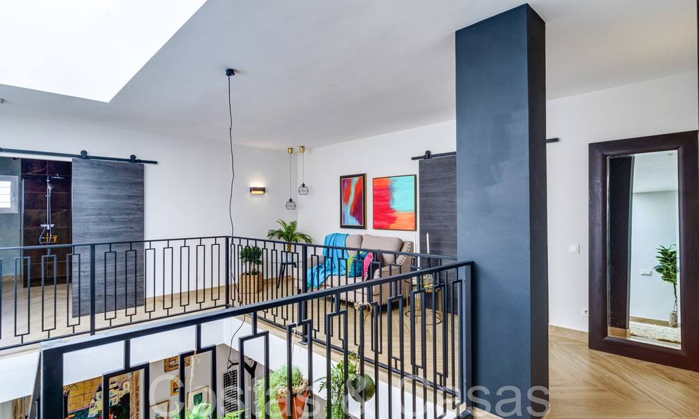 Modern renovated townhouse for sale on the New Golden Mile between Marbella and Estepona 65748