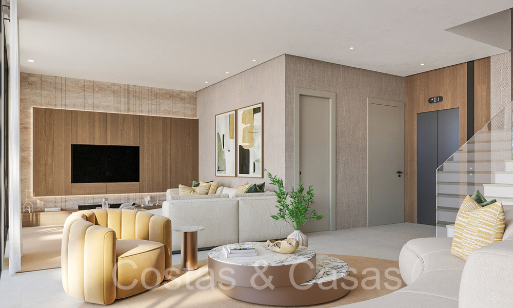 New on the market! 10 contemporary boutique villas for sale on the New Golden Mile between Marbella and Estepona 65277